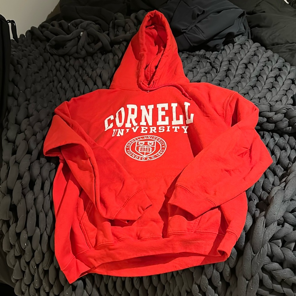 Cornell Hoodie in Red